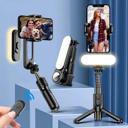 62-Inch Extendable Selfie Stick Tripod with Wireless Remote – Portable 360° Rotating Phone Stand for Group Selfies, Video Recording & Live Streaming, Compatible with All Cellphones